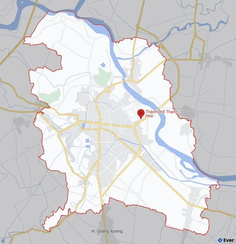 Bản đồ giao thông Thành phố Thanh Hóa