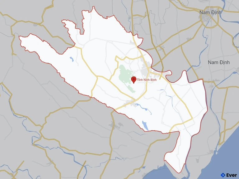Bản đồ giao thông Tỉnh Ninh Bình