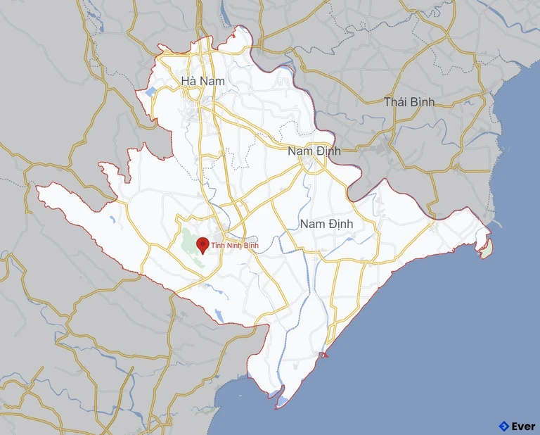 Bản đồ giao thông Tỉnh Ninh Bình