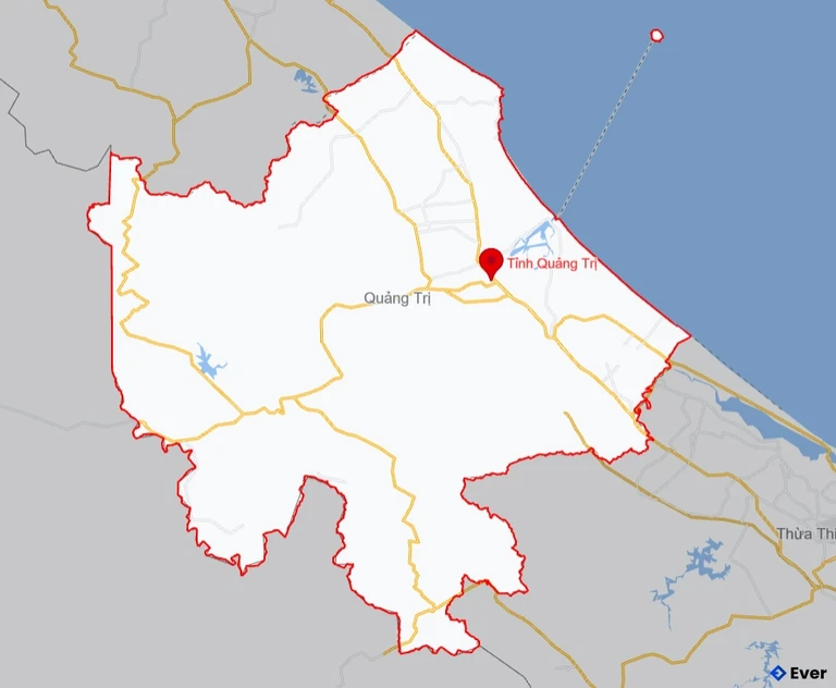 Bản đồ giao thông Tỉnh Quảng Trị