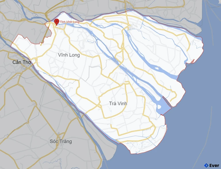 Bản đồ giao thông Tỉnh Vĩnh Long