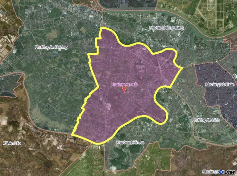 Bản đồ hành chính phường An Hải, Hải Phòng sau sáp nhập