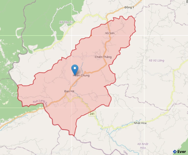 Bản đồ hành chính xã Vũ Lễ - tỉnh Lạng Sơn