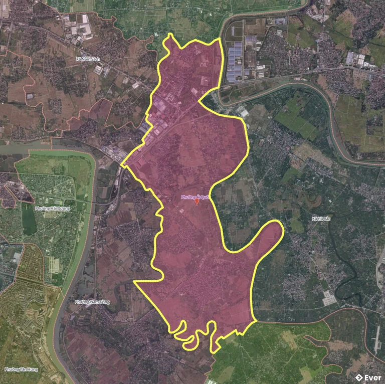 Bản đồ phường Ái Quốc, Hải Phòng sau sáp nhập