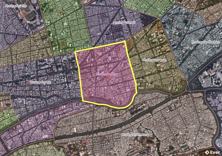 Bản đồ phường An Đông, thành phố Hồ Chí Minh sau sáp nhập