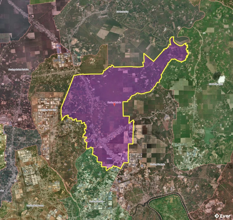 Bản đồ phường Bình Cơ, thành phố Hồ Chí Minh sau sáp nhập