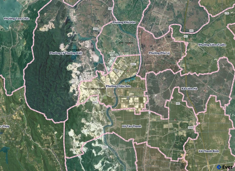 Bản đồ phường Châu Sơn, Ninh Bình sau sáp nhập