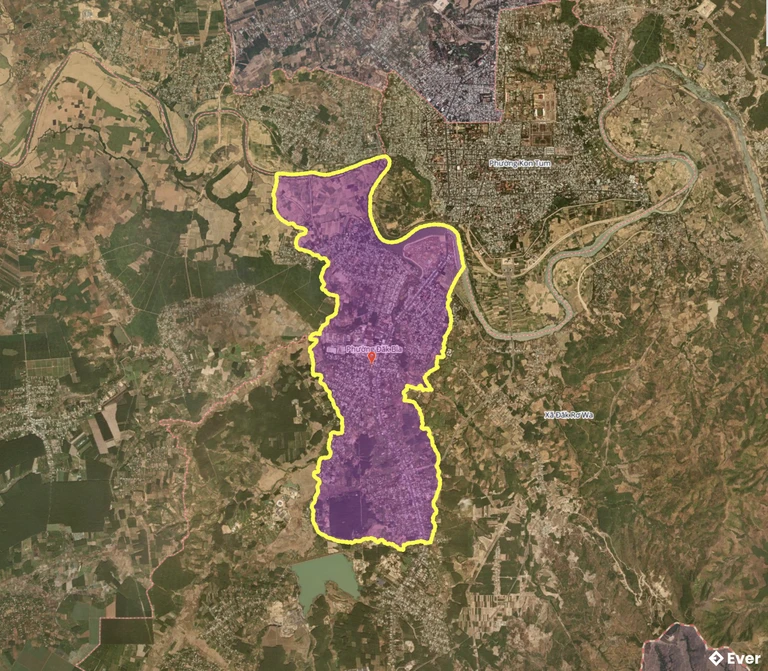 Bản đồ phường Đăk Bla, Quảng Ngãi sau sáp nhập