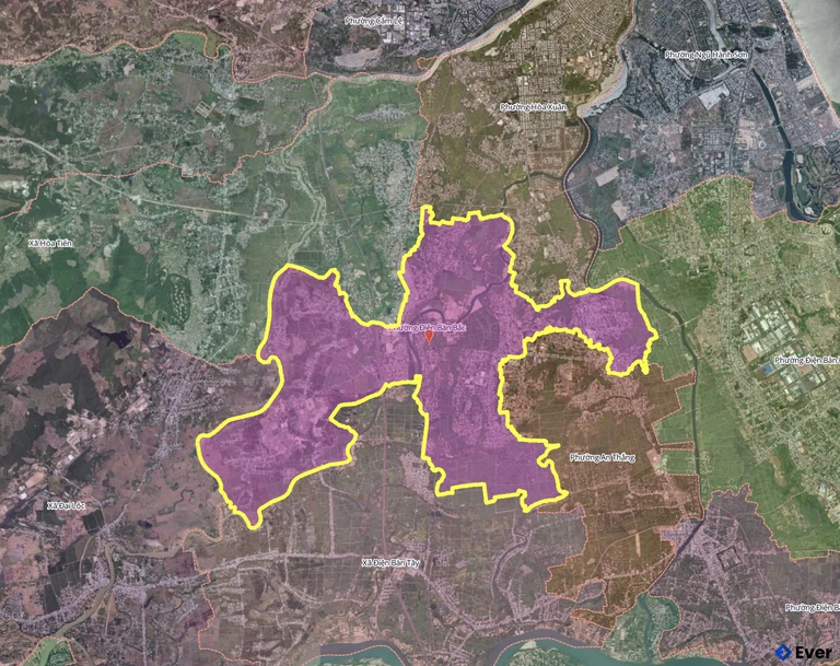 Bản đồ phường Điện Bàn Bắc, Đà Nẵng sau sáp nhập