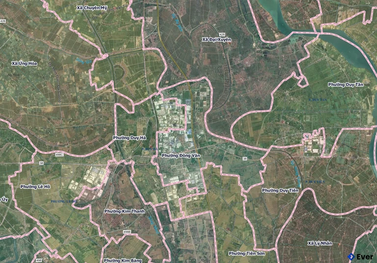 Bản đồ phường Đồng Văn, Ninh Bình sau sáp nhập