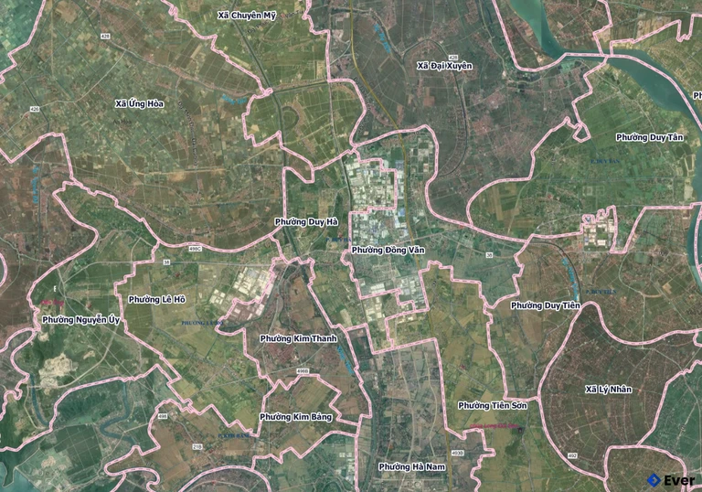 Bản đồ phường Duy Hà, Ninh Bình sau sáp nhập