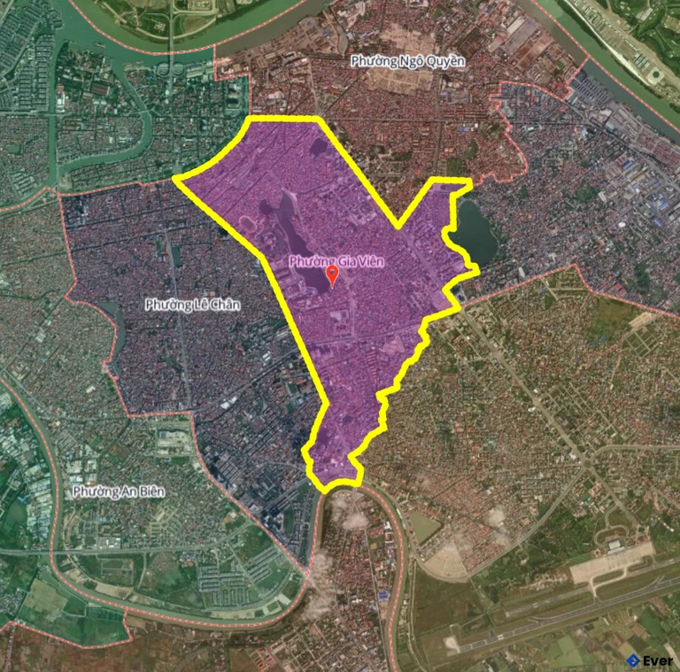 Bản đồ phường Gia Viên, Hải Phòng sau sáp nhập