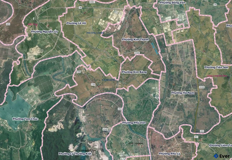 Bản đồ phường Kim Bảng, Ninh Bình sau sáp nhập