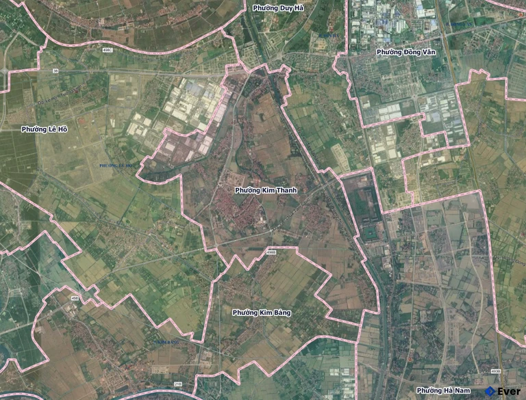 Bản đồ phường Kim Thanh, Ninh Bình sau sáp nhập