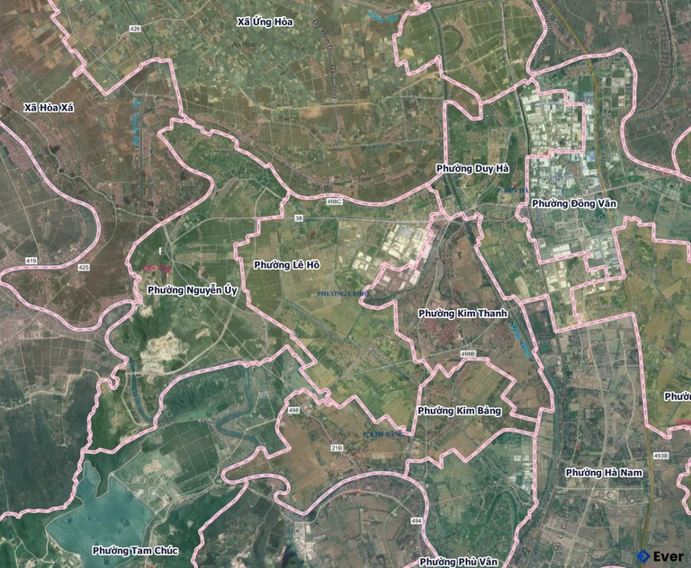 Bản đồ phường Lê Hồ, Ninh Bình sau sáp nhập