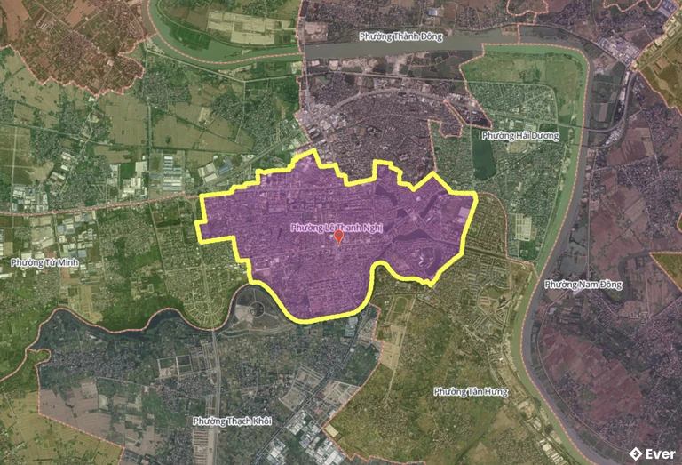 Bản đồ phường Lê Thanh Nghị, Hải Phòng sau sáp nhập