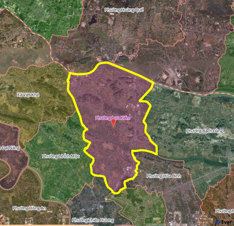 Bản đồ phường Lưu Kiếm, Hải Phòng sau sáp nhập