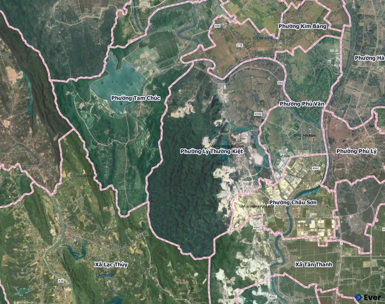 Bản đồ phường Lý Thường Kiệt, Ninh Bình sau sáp nhập