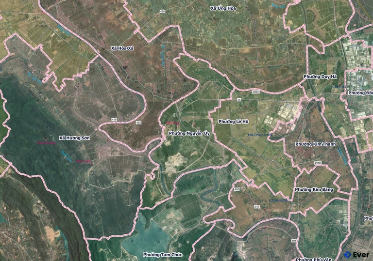 Bản đồ phường Nguyễn Úy, Ninh Bình sau sáp nhập