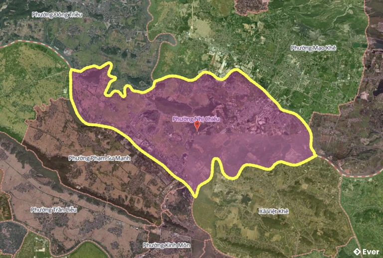 Bản đồ phường Nhị Chiểu, Hải Phòng sau sáp nhập