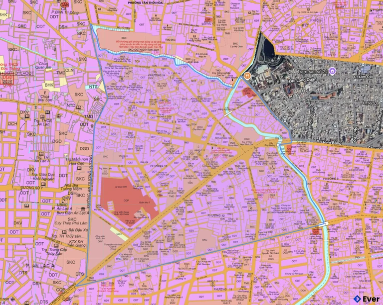 Bản đồ phường Phú Lâm, thành phố Hồ Chí Minh sau sáp nhập