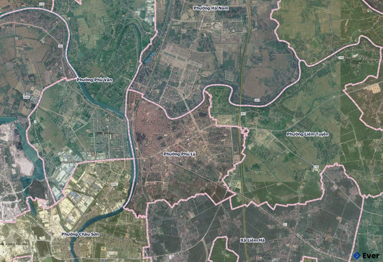 Bản đồ phường Phủ Lý, Ninh Bình sau sáp nhập