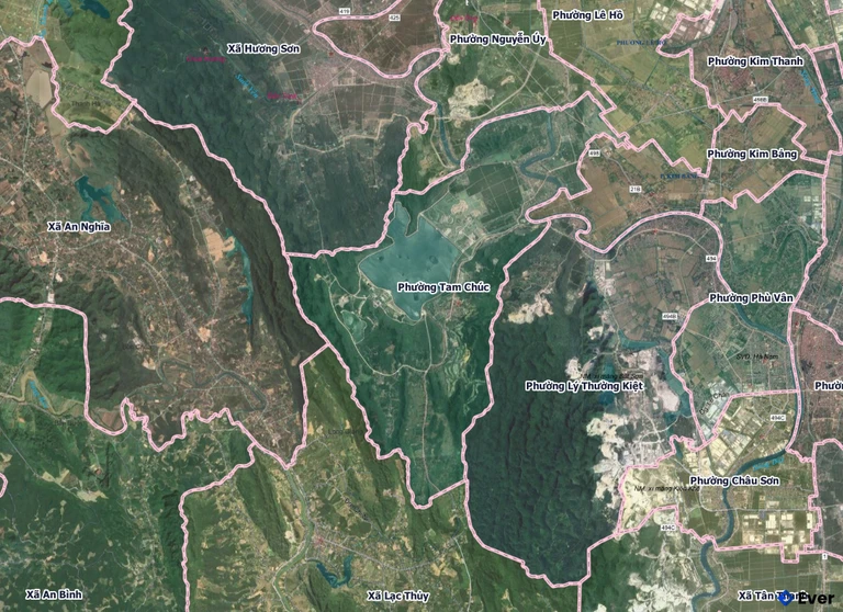 Bản đồ phường Tam Chúc, Ninh Bình sau sáp nhập