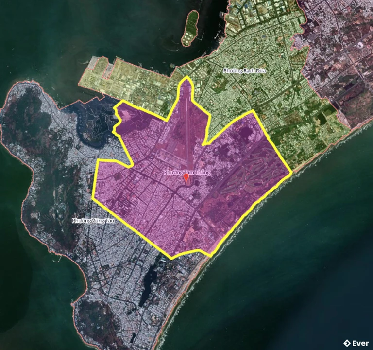 Bản đồ phường Tam Thắng, thành phố Hồ Chí Minh sau sáp nhập