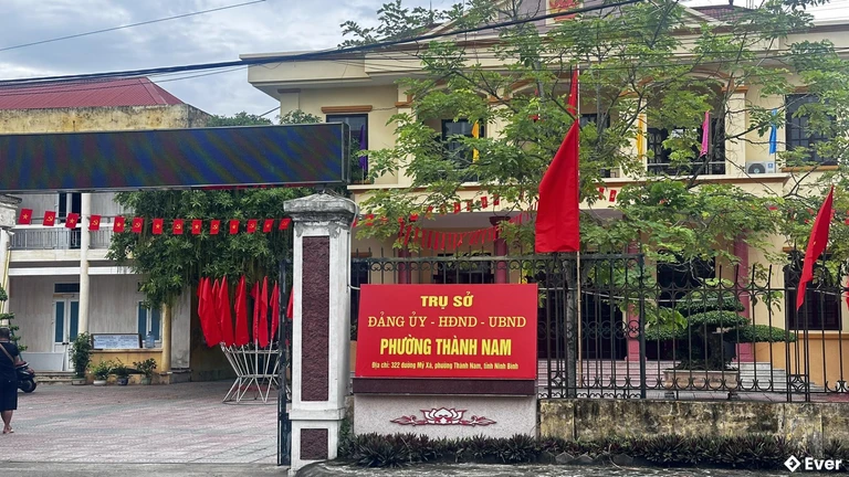 Bản đồ phường Thành Nam, Ninh Bình sau sáp nhập