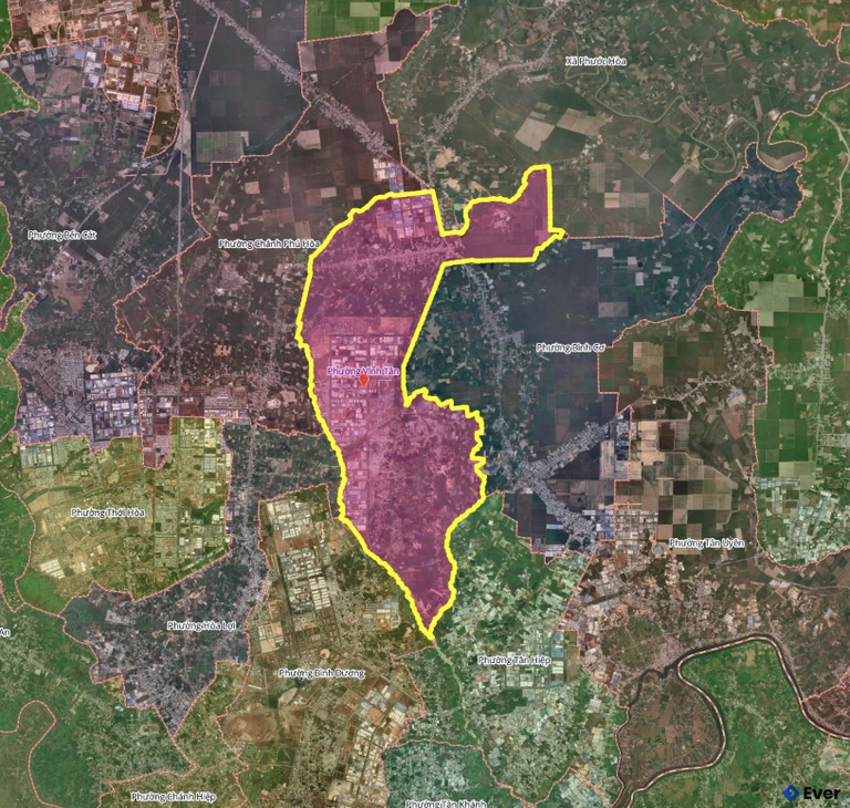 Bản đồ phường Vĩnh Tân, thành phố Hồ Chí Minh sau sáp nhập