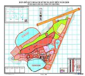 Bản đồ quy hoạch Huyện Bạch Long Vĩ