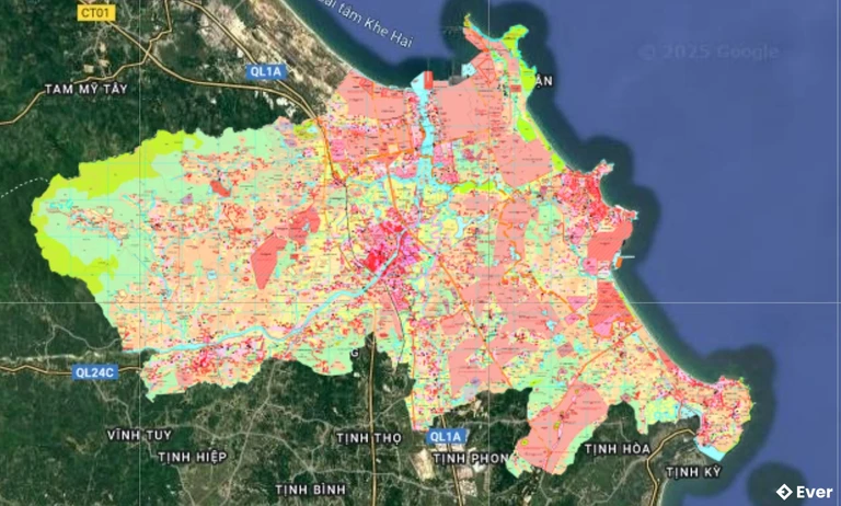 Bản đồ quy hoạch Huyện Bình Sơn