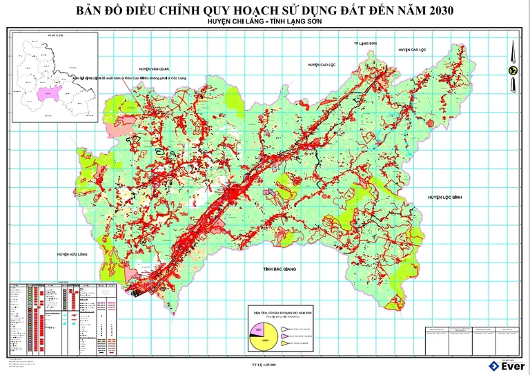 Bản đồ quy hoạch Huyện Chi Lăng