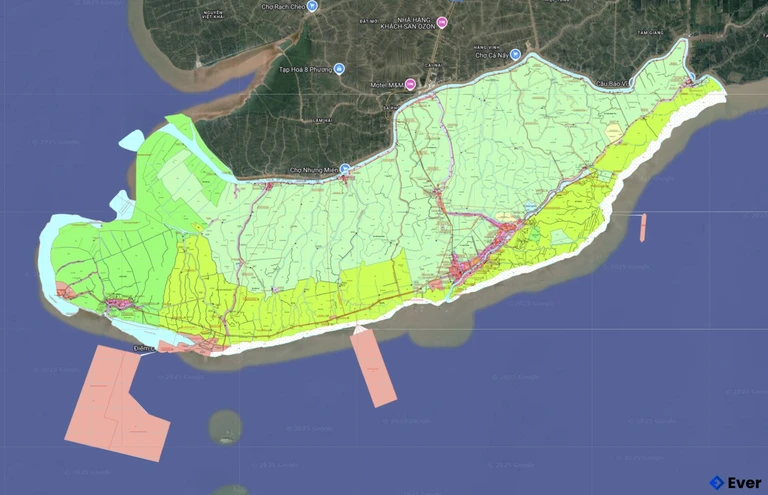 Bản đồ quy hoạch Huyện Ngọc Hiển