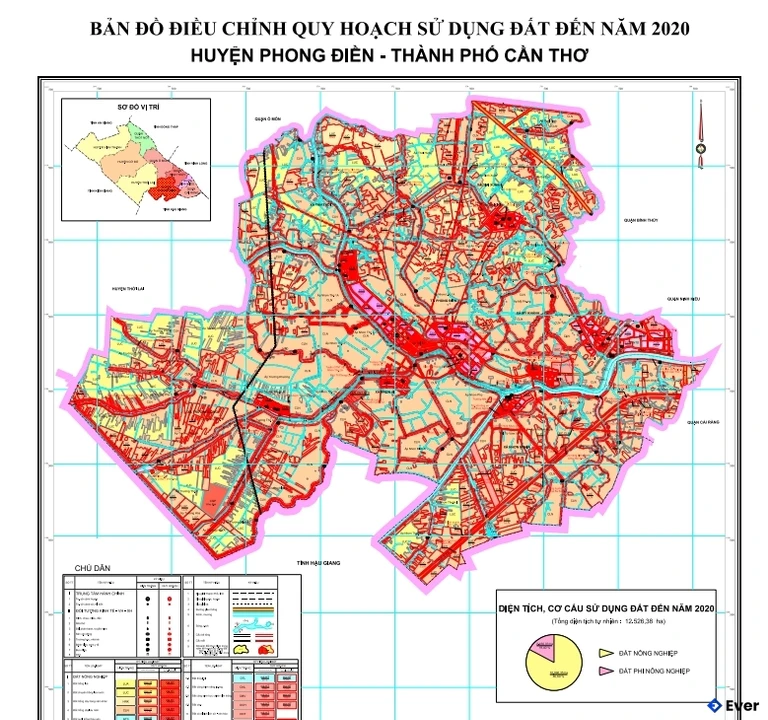 Bản đồ quy hoạch Huyện Phong Điền