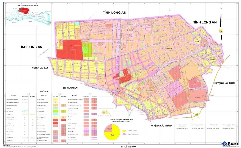 Bản đồ quy hoạch Huyện Tân Phước