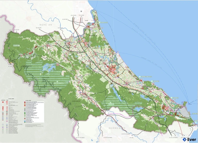 Bản đồ quy hoạch Huyện Vũ Quang