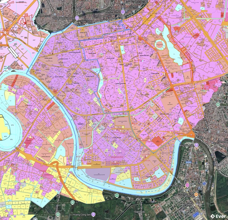 Bản đồ quy hoạch phường An Biên