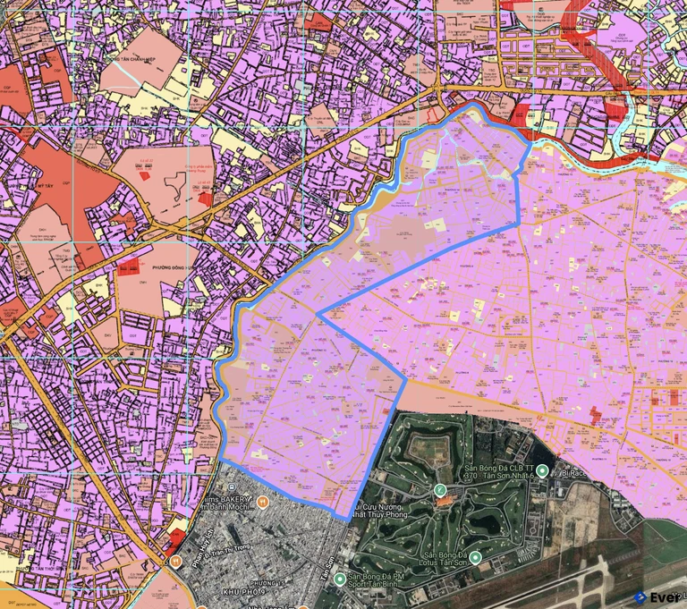 Bản đồ quy hoạch phường An Hội Tây