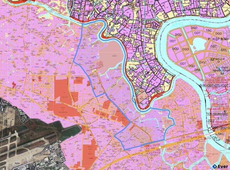 Bản đồ quy hoạch phường An Nhơn