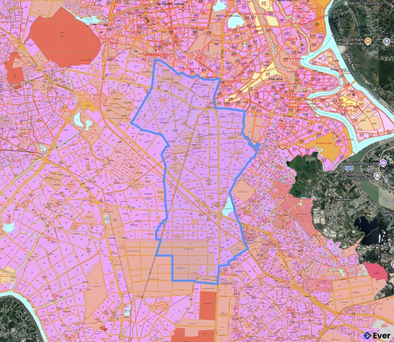Bản đồ quy hoạch phường An Phú