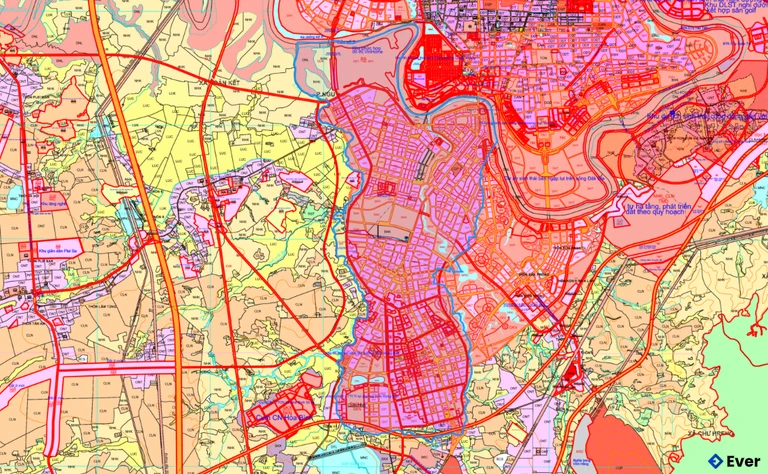 Bản đồ quy hoạch phường Đăk Bla