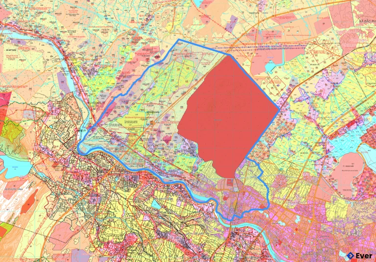 Bản đồ quy hoạch phường Đô Vinh