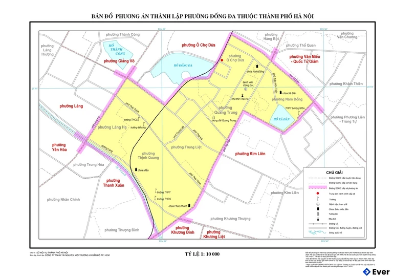 Bản đồ quy hoạch phường Đống Đa