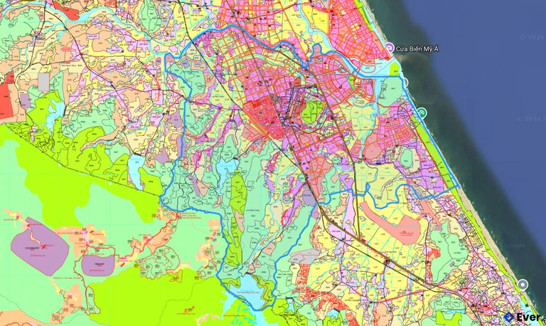 Bản đồ quy hoạch phường Đức Phổ