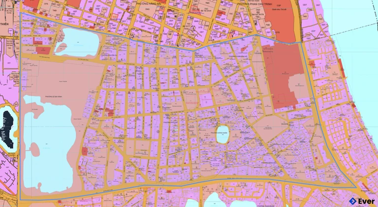 Bản đồ quy hoạch phường Hai Bà Trưng