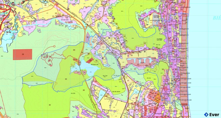 Bản đồ quy hoạch phường Hải Lĩnh