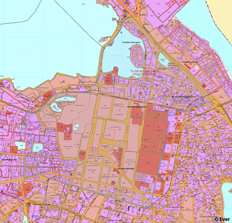 Bản đồ quy hoạch phường Hoàn Kiếm