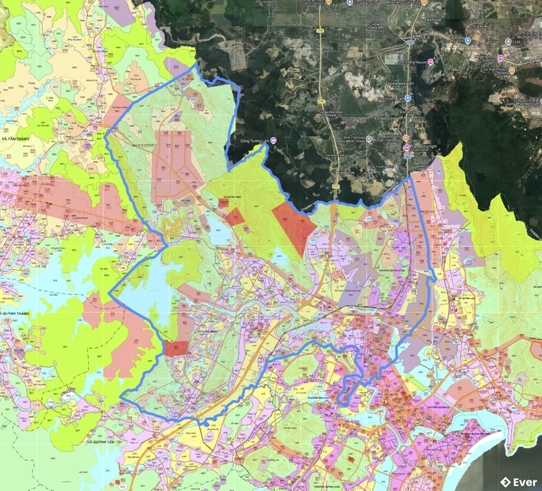 Bản đồ quy hoạch phường Hoàng Mai