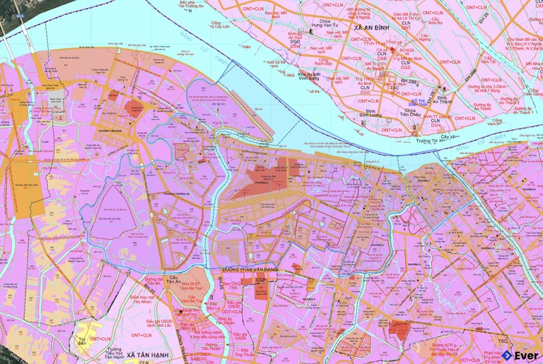 Bản đồ quy hoạch phường Long Châu